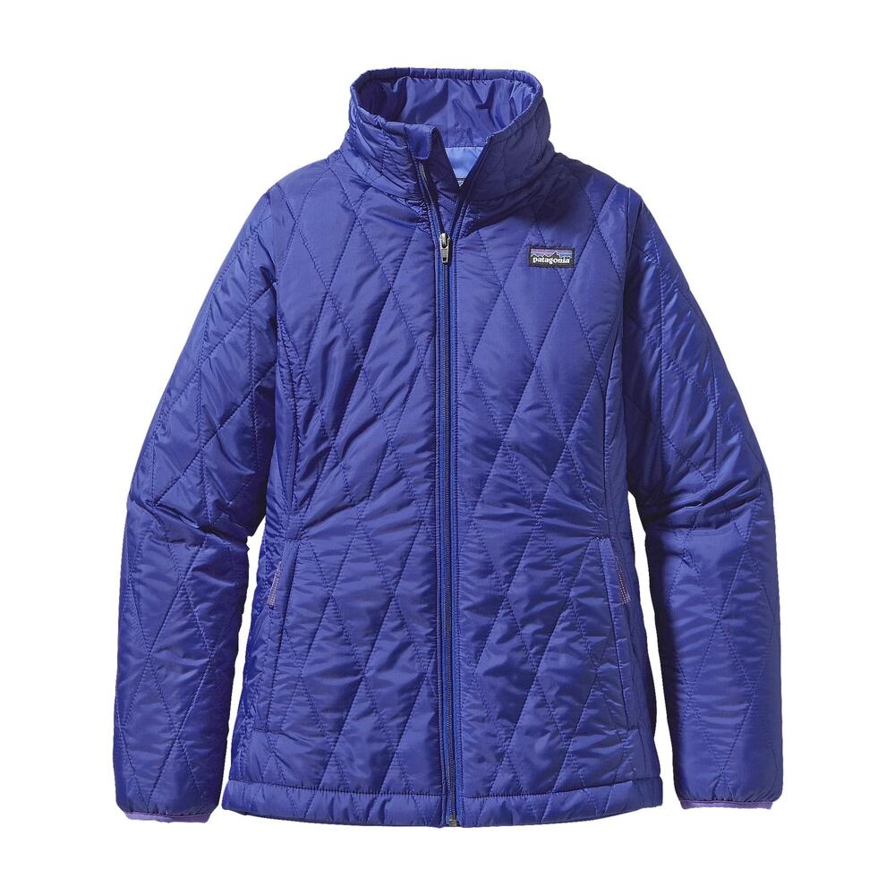 Patagonia Girls Large 12 Nano Puff Jacket Full Zip Coat Outdoors Snow Coat